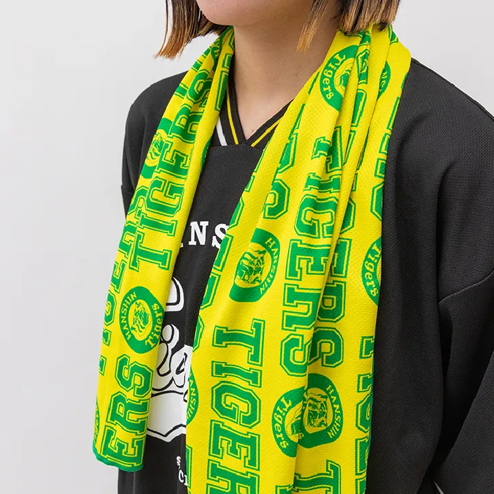 ネックポーチ付きクールタオル 