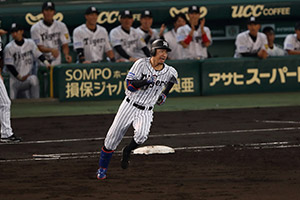 横浜DeNAベイスターズ戦（甲子園）2000本安打達成（17年9月8日）