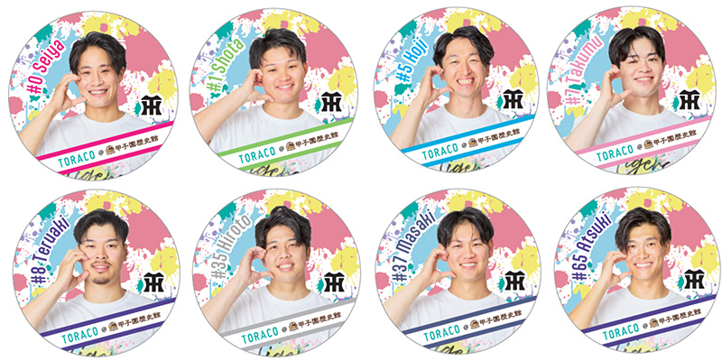 TORACOオリジナル缶バッジ